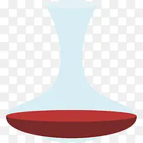 玻璃矢量卡通醒酒器-空若网 玻璃矢量卡通醒酒器-空若网