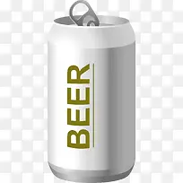 白色啤酒罐子-空若网 白色啤酒罐子-空若网