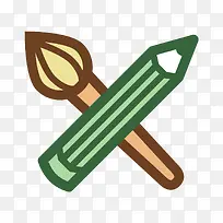 扁平化铅笔PNG下载-空若网 扁平化铅笔PNG下载-空若网