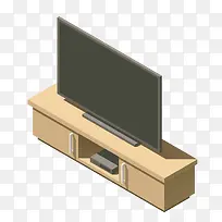 灰色电视橱子家居装饰元素-空若网 灰色电视橱子家居装饰元素-空若网