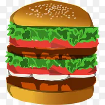 汉堡包 巨无霸 食物-空若网 汉堡包 巨无霸 食物-空若网