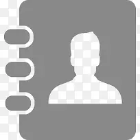 矢量灰色相册图标-空若网 矢量灰色相册图标-空若网