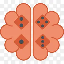 脑结构分区科学图形图标设计素材-空若网 脑结构分区科学图形图标设计素材-空若网