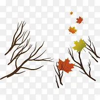 枯树枝落叶-空若网 枯树枝落叶-空若网