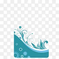 卡通手绘花纹底纹-空若网 卡通手绘花纹底纹-空若网