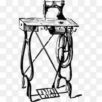 缝纫机png矢量素材-空若网 缝纫机png矢量素材-空若网