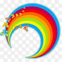 手绘彩虹-空若网 手绘彩虹-空若网