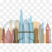 多彩清新线条都市-空若网 多彩清新线条都市-空若网