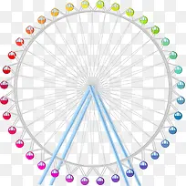 彩色摩天轮-空若网 彩色摩天轮-空若网