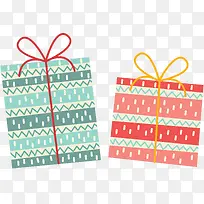 扁平化清新可爱礼物盒-空若网 扁平化清新可爱礼物盒-空若网