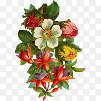 卡通花饰素材花图标 卡通手绘花-空若网 卡通花饰素材花图标 卡通手绘花-空若网