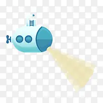 矢量海底潜艇素材-空若网 矢量海底潜艇素材-空若网