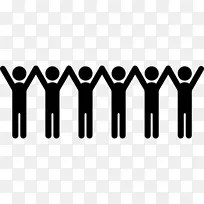 电脑图标牵着手夹艺术手-空若网 电脑图标牵着手夹艺术手-空若网