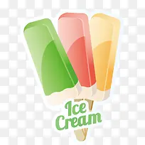 卡通可爱手绘雪糕-空若网 卡通可爱手绘雪糕-空若网