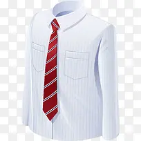 条纹男士白色衬衣-空若网 条纹男士白色衬衣-空若网