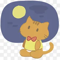 卡通手绘猫咪PNG-空若网 卡通手绘猫咪PNG-空若网