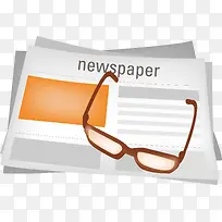 报纸png矢量素材-空若网 报纸png矢量素材-空若网