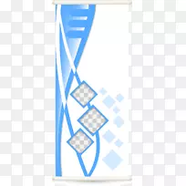 Adobe插画-创意卷起显示架创意-空若网 Adobe插画-创意卷起显示架创意-空若网