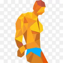 肌肉猛男人物插画-空若网 肌肉猛男人物插画-空若网