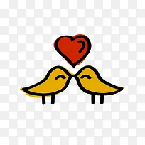 小鸟爱情图标-空若网 小鸟爱情图标-空若网