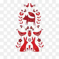 红色动物合集-空若网 红色动物合集-空若网