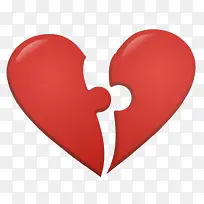 爱心拼图PNG图片免费下载-空若网 爱心拼图PNG图片免费下载-空若网