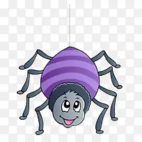 卡通手绘蜘蛛-空若网 卡通手绘蜘蛛-空若网