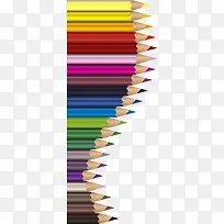 彩色铅笔边框-空若网 彩色铅笔边框-空若网