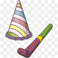 矢量生日礼帽-空若网 矢量生日礼帽-空若网