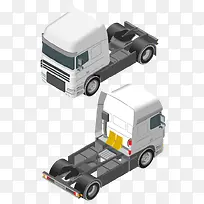大卡车矢量图-空若网 大卡车矢量图-空若网
