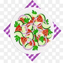 中式菜手绘的美味食物-空若网 中式菜手绘的美味食物-空若网