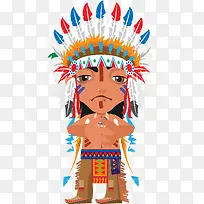 卡通手绘卡通野人-空若网 卡通手绘卡通野人-空若网