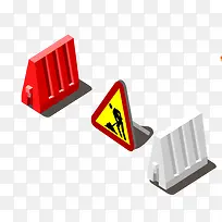 前方施工标志-空若网 前方施工标志-空若网