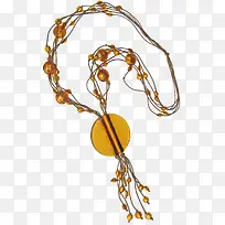 橙色项链-空若网 橙色项链-空若网