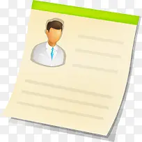 简历png矢量素材-空若网 简历png矢量素材-空若网