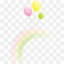 彩虹气球-空若网 彩虹气球-空若网