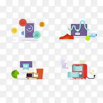 卡通电脑电器-空若网 卡通电脑电器-空若网