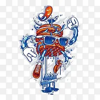 马克笔插画-空若网 马克笔插画-空若网