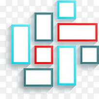 卡通多彩方块-空若网 卡通多彩方块-空若网