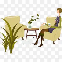 独自喝酒的时尚女孩-空若网 独自喝酒的时尚女孩-空若网