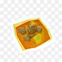 实物咖喱牛肉丸素材-空若网 实物咖喱牛肉丸素材-空若网