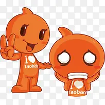 淘公仔淘宝海报PNG矢量素材-空若网 淘公仔淘宝海报PNG矢量素材-空若网