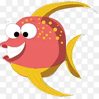 卡通粉色鱼PNG下载-空若网 卡通粉色鱼PNG下载-空若网