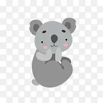 卡通可爱动物考拉-空若网 卡通可爱动物考拉-空若网