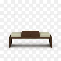 简单棕色电视墙茶几电视柜-空若网 简单棕色电视墙茶几电视柜-空若网