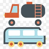 装水大卡车和载人面包车-空若网 装水大卡车和载人面包车-空若网