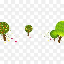 卡通春天小树-空若网 卡通春天小树-空若网
