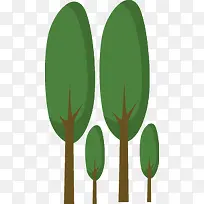 卡通春天小树-空若网 卡通春天小树-空若网