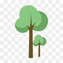 卡通春天小树-空若网 卡通春天小树-空若网
