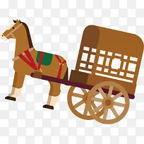 卡通马车PNG下载-空若网 卡通马车PNG下载-空若网